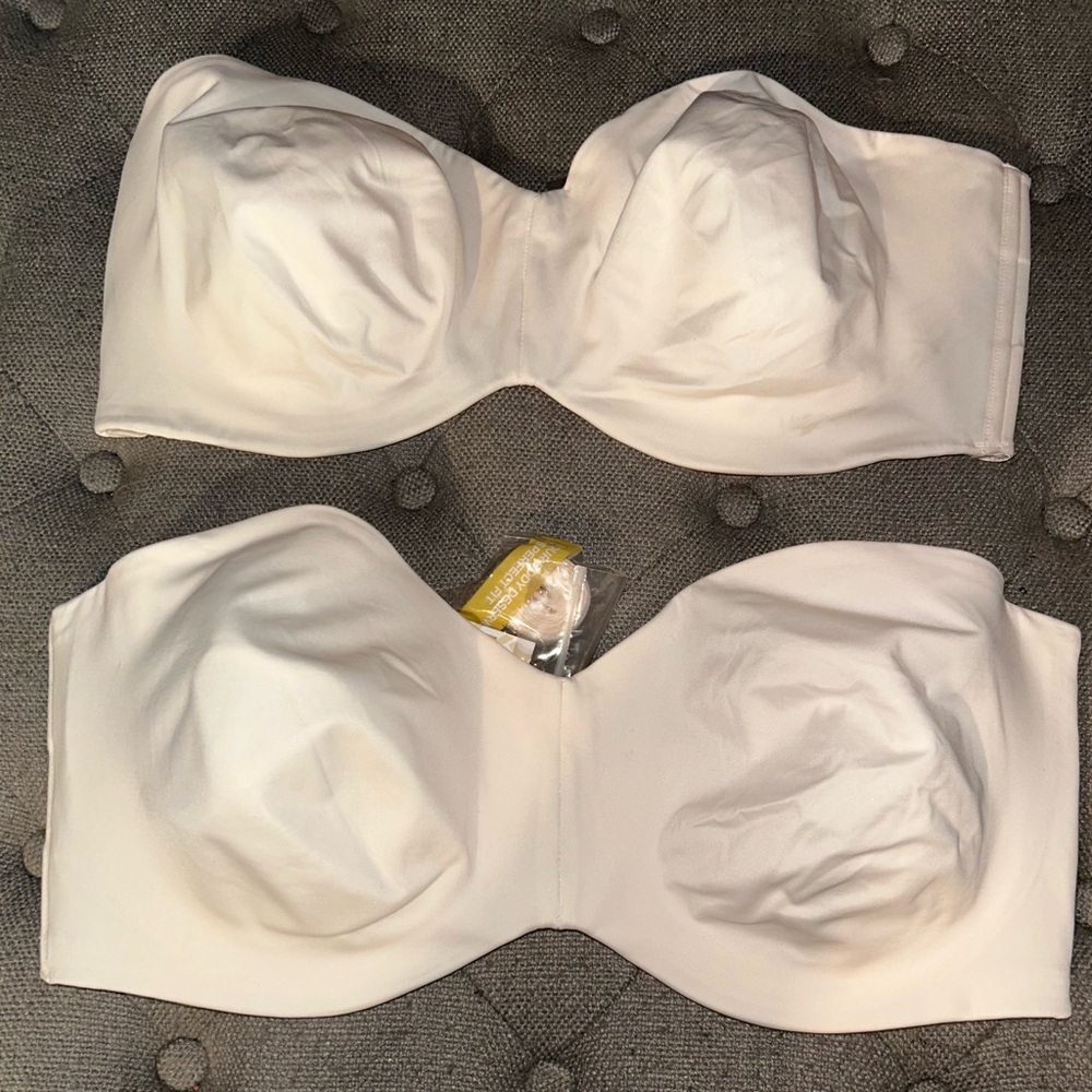 DELIMIRA Women's  Full Coverage Strapless Underwire Bras Size 40E
Retails $56.